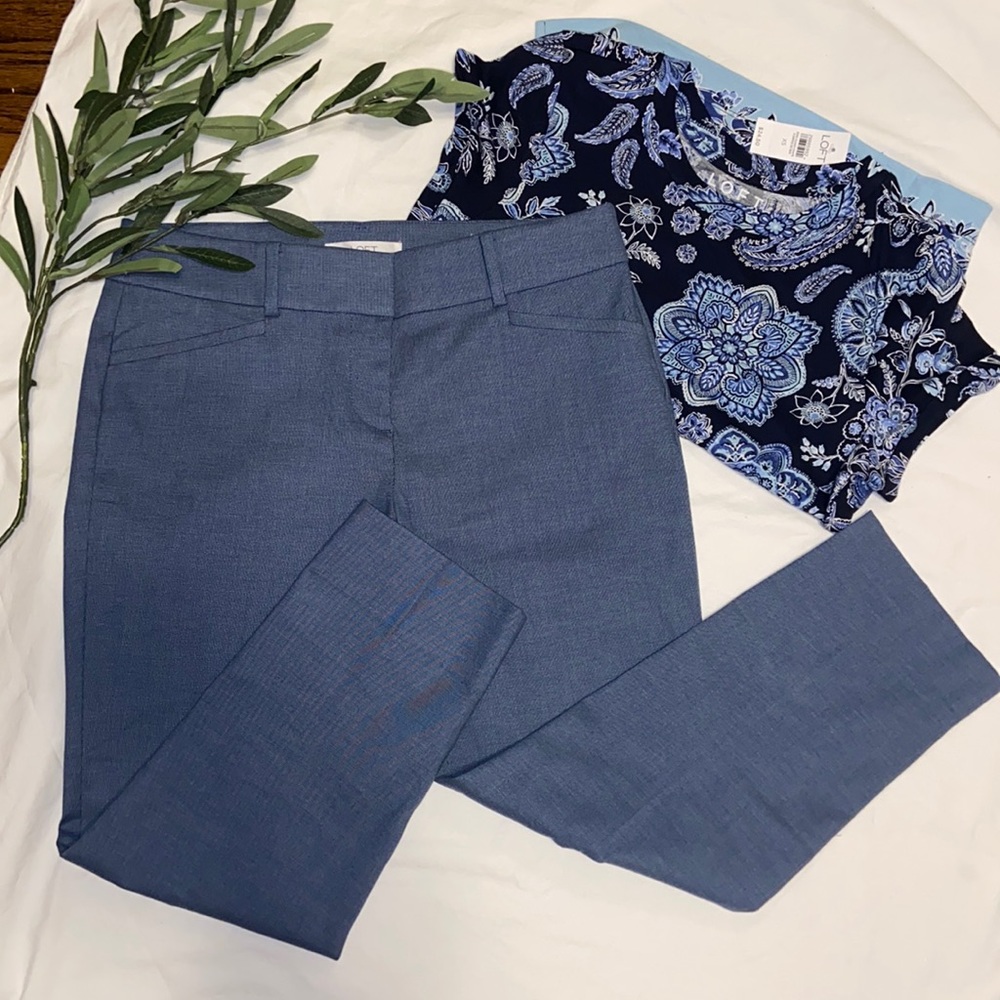 LOFT Blue Pants